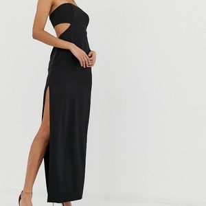 Black formal dress size 2